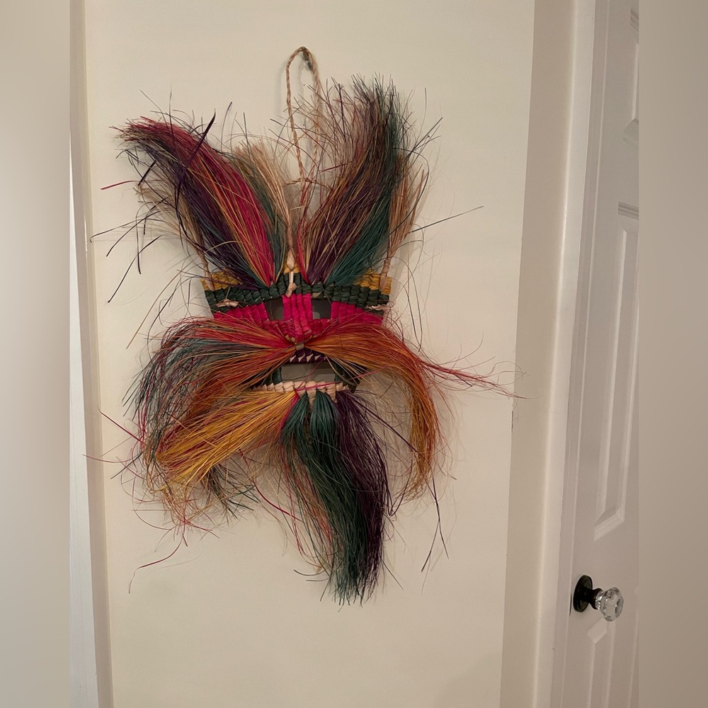 Colorful Grass Mask